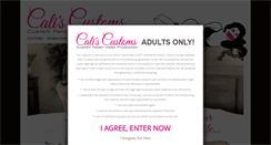 Desktop Screenshot of caliscustoms.com